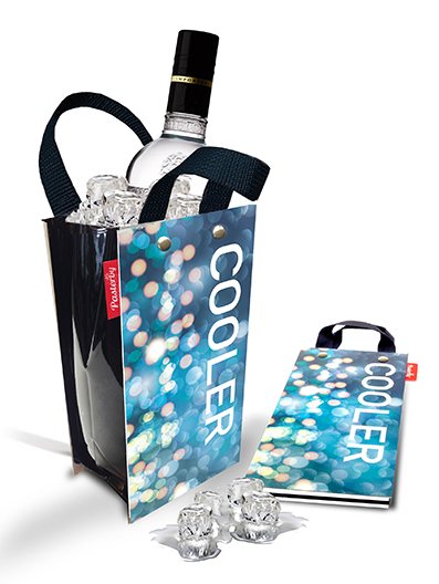 Vouwkoeler Blauwe Bollen + Hengsels